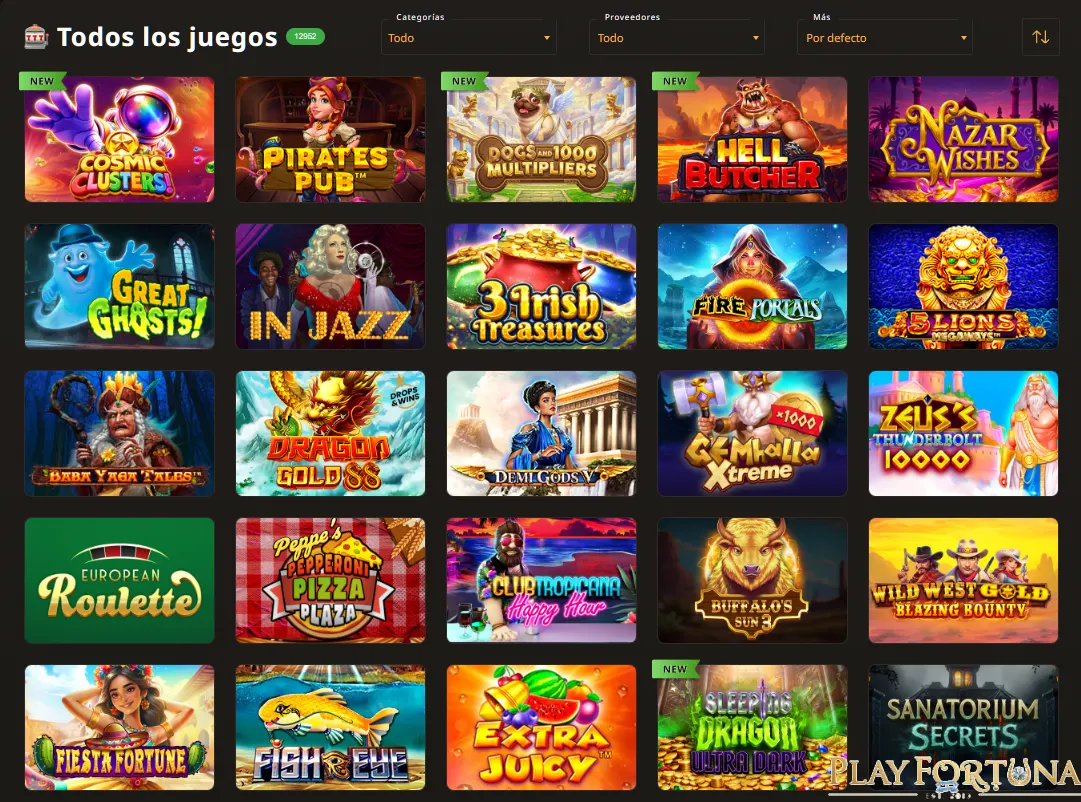 Casino PlayFortuna Argentina: slots, vivo y apuestas